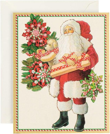 Caspari Boxed Christmas Cards, My Christmas Tree - 16 Cards (84004)