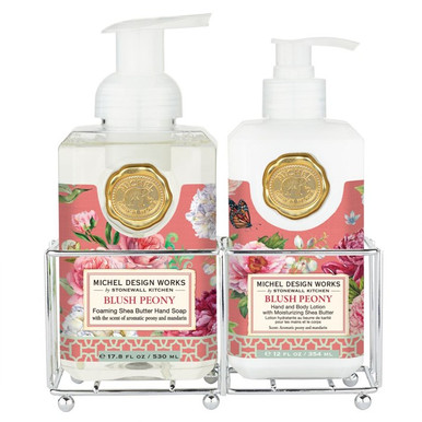 Michel Design Works Hand Care Caddy - Blush Peony (846375)