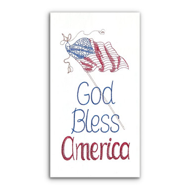 C&F Home Kitchen Towel, God Bless America (86171048)