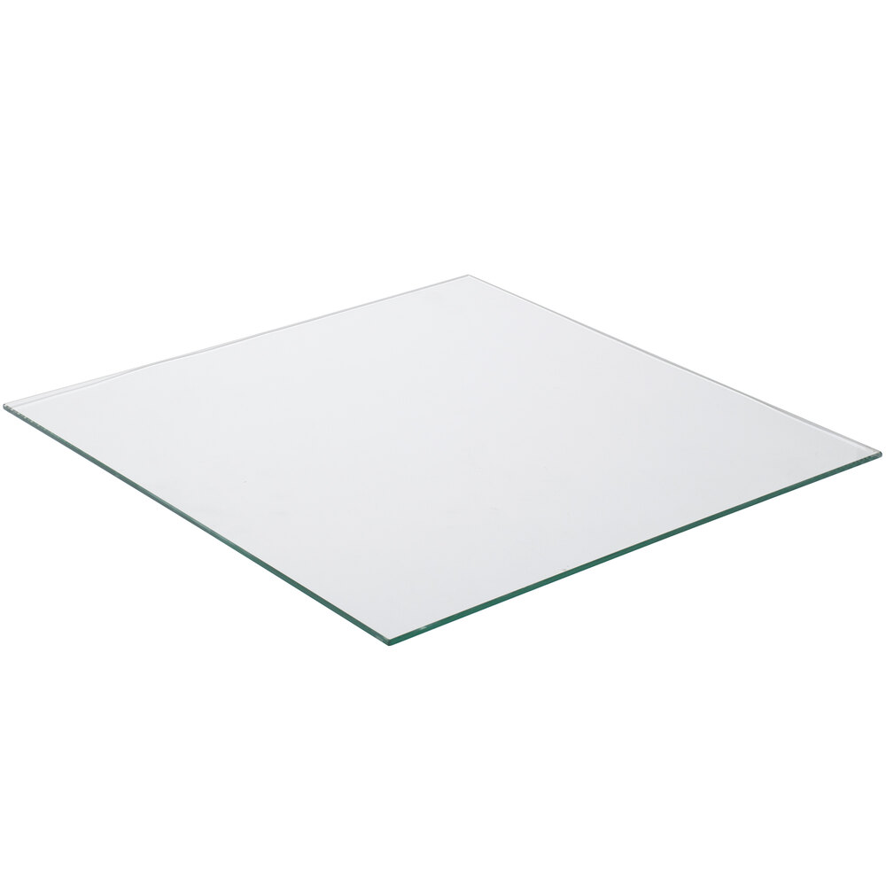 BFM Seating Aruba End Table Glass Top