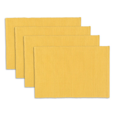 Now Designs Spectrum Placemat, Honey - Set of 4 (901370)