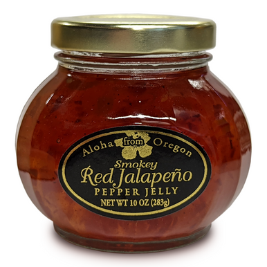 Aloha From Oregon Pepper Jelly, Smokey Red Jalapeño (920071)