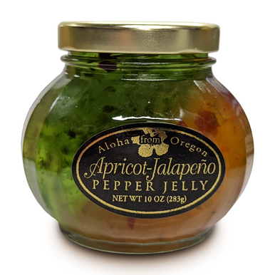 Aloha from Oregon Pepper Jelly, Apricot Jalapeno Split (920211)