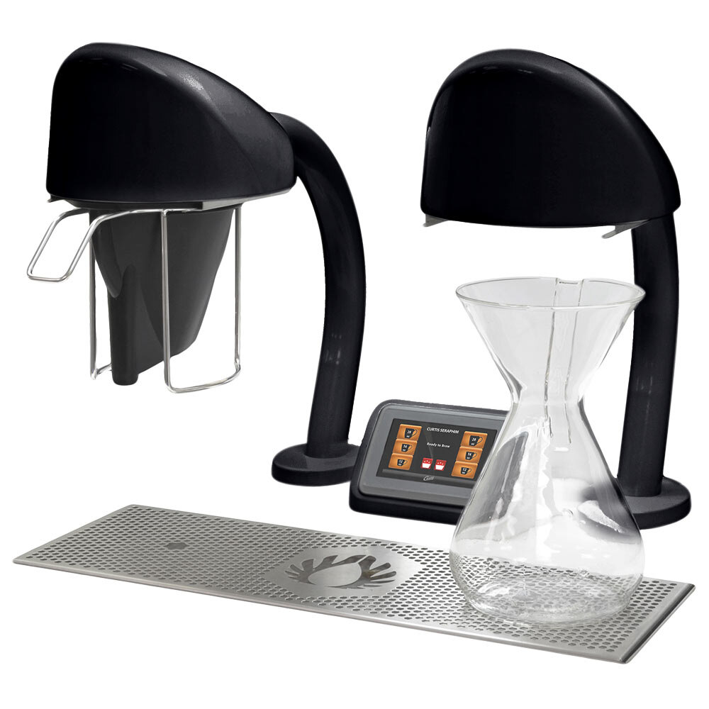 Curtis SERA2B Seraphim Black Single Cup Coffee Brewer - 110/220V