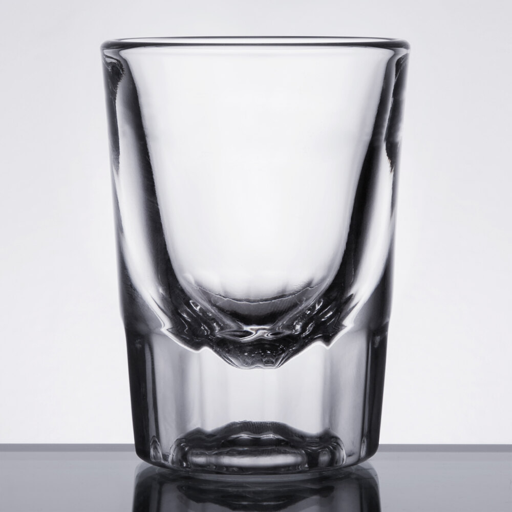 Libbey 5126 2 oz. Customizable Fluted Shot Glass - 12/Pack