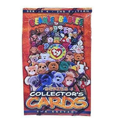 TY Beanie Babies BBOC Cards - Series 4 (2nd Edition) - Sealed Box (24 packs)
