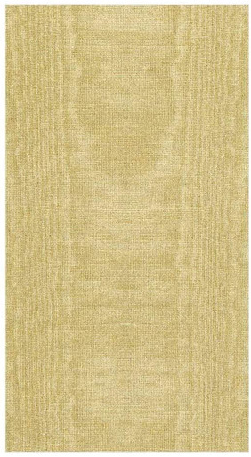 Caspari Moiré Paper Linen Guest Towel Napkins, Gold - 2 Packs (972GG)