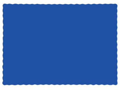 CEG Paper Placemats, Cobalt - 50 Count (863147B)