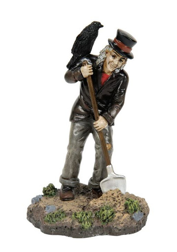 Department 56 Halloween Village, Quoth the Raven, Dig Some More (6013657)