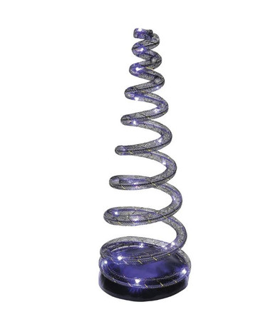 Department 56 Halloween Village, Spiralight LED Tree - Purple (6014533)
