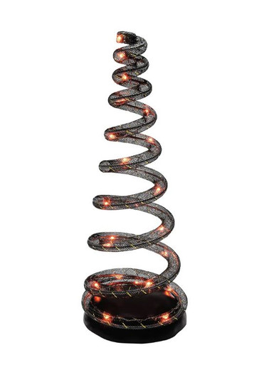 Department 56 Halloween Village, Spiralight LED Tree - Orange (6014534)