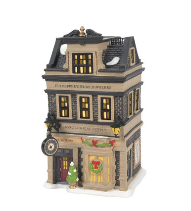 Department 56 Dickens Village - Culpepper's Ruby Jewelers (6013419)