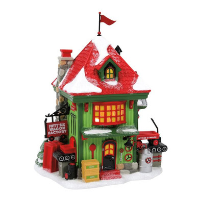 Department 56 North Pole Series - 56 Wagon Factory (6013433)