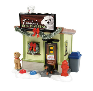 Department 56 Snow Village - Frankie's Dog Walking Co. (6013584)