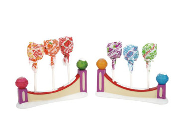 Department 56 North Pole Series - A Tasteful Fence, Set of 2 (6014518)