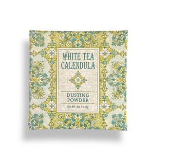 Greenwich Bay 4oz Dusting Powder, White Tea Calendula (R44017)