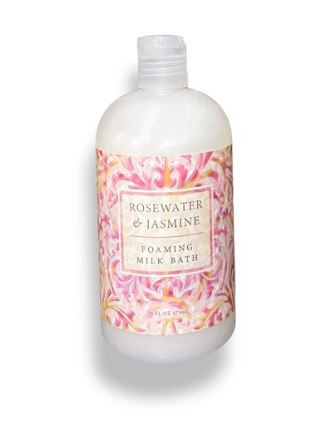 Greenwich Bay Foaming Milk Bath, Rosewater & Jasmine (R2T015)