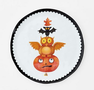 One Hundred 80 Degrees Platter, Halloween (ME0780)