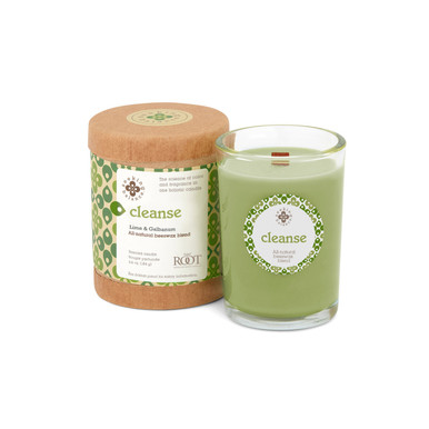 Root Seeking Balance Jar Candle, Cleanse - Lime & Galbanum (9941464)