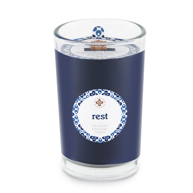 Root Seeking Balance Jar Candle, Rest - Chamomile & Eucalyptus (9942496)