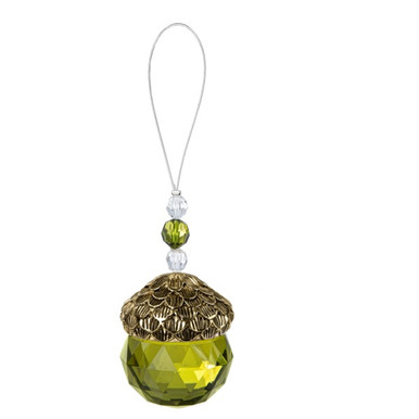 Ganz Acrylic Ornament, Acorn - Green (ACRYF-136C)