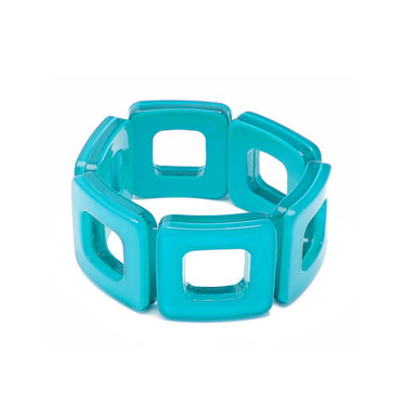 Zenzii Bracelet, Block Cutout - Bright Blue (B1465BBL)
