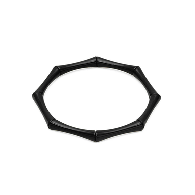 Zenzii Bracelet, Bamboo-Style - Black (B1586BLK)