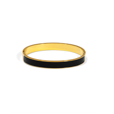 Zenzii Bracelet, Color Pop Bangle - Black (B1610BLK)
