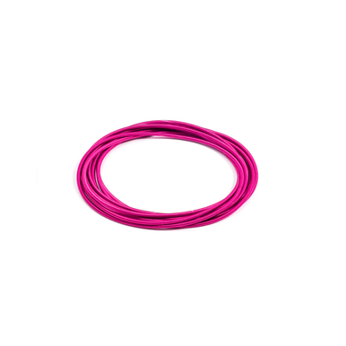 Zenzii Bracelet, Stainless Steel Bangle Set - Hot Pink (B1624HTPNK)