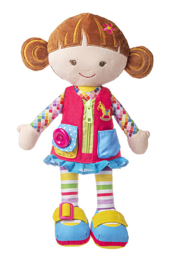 Ganz Learn to Dress Doll, Girl (BG4386)