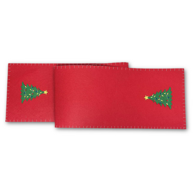 C&F Home Felt Table Runner, Christmas Tree - 12x47.25" (C46007046)