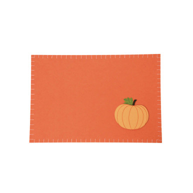 C&F Home Placemats, Harvest Pumpkin - Set of 4 (C46007047)