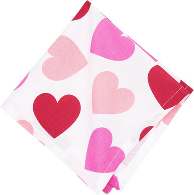 C&F Home Napkin, Love You More, Pink - Set of 4 (C842613499)