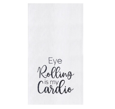 C&F Home Kitchen Towel, Eye Rolling Is My Cardio (C861711017)