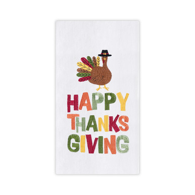 C&F Home Kitchen Towel, Happy Thanksgiving Turkey (C86171644)