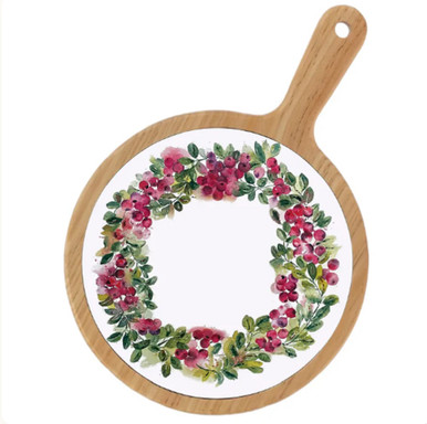 Boston International Cranberry Wreath Cheeseboard (CB062300)