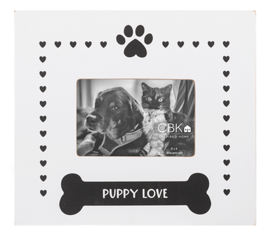 Midwest CBK 4x6" Dog Frame, Puppy Love (CB183040)