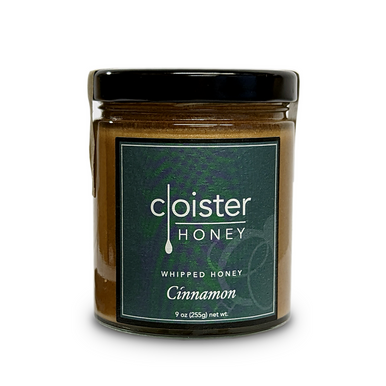 Cloister Honey Whipped Honey, Cinnamon - 9oz. (CIN9)