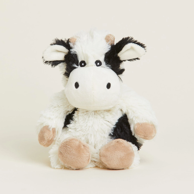 Warmies Heatable Junior Plush, Black&White Cow (CPJ-COW-3)