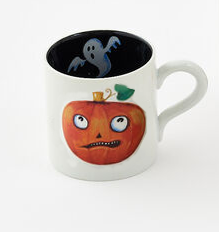 One Hundred 80 Degrees Halloween Mug, Pumpkin (EM2600D)