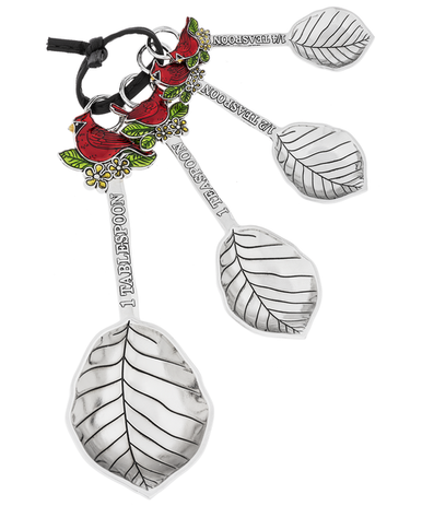 Ganz 4 pc. Measuring Spoons, Cardinal (ER62274)