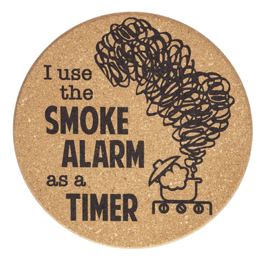 Ganz Kitchen Trivet, Smoke Alarm
