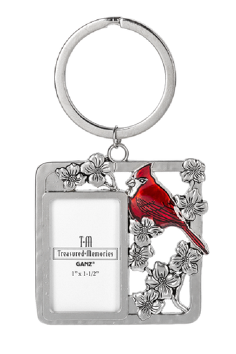 Ganz Square Photo Keyring