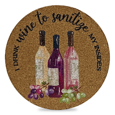 Ganz Cork Coaster, Sanitize