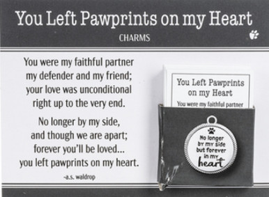 Ganz Charm - You Left Pawprints On My Heart (ER65340)