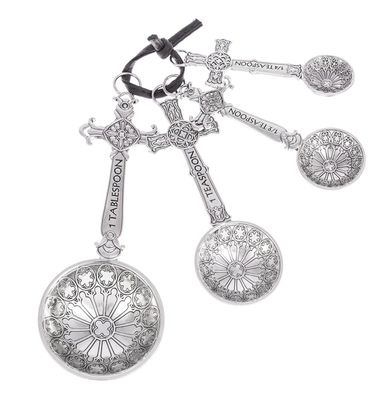 Ganz 4 pc. Measuring Spoons, Crosses (ER74571)