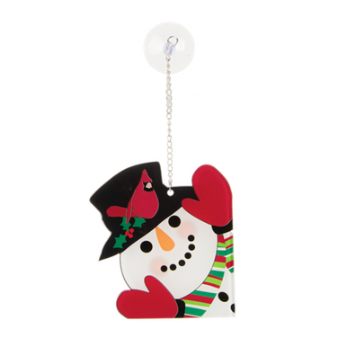 Ganz Peek-A-Boo Window Décor, Snowman (EX21009)