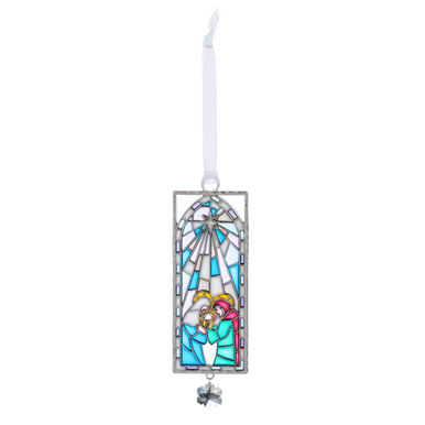 Ganz Holiday Scene Suncatcher Ornament, Holy Family (EX29747B)