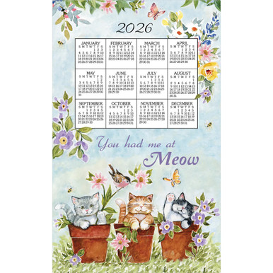 Kay Dee Towel Calendar, Sweet Kitties - 2026 (F3563)
