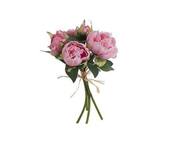Raz Imports, 10.5" Real Touch Peony Bundle - Blush (F3702116B)